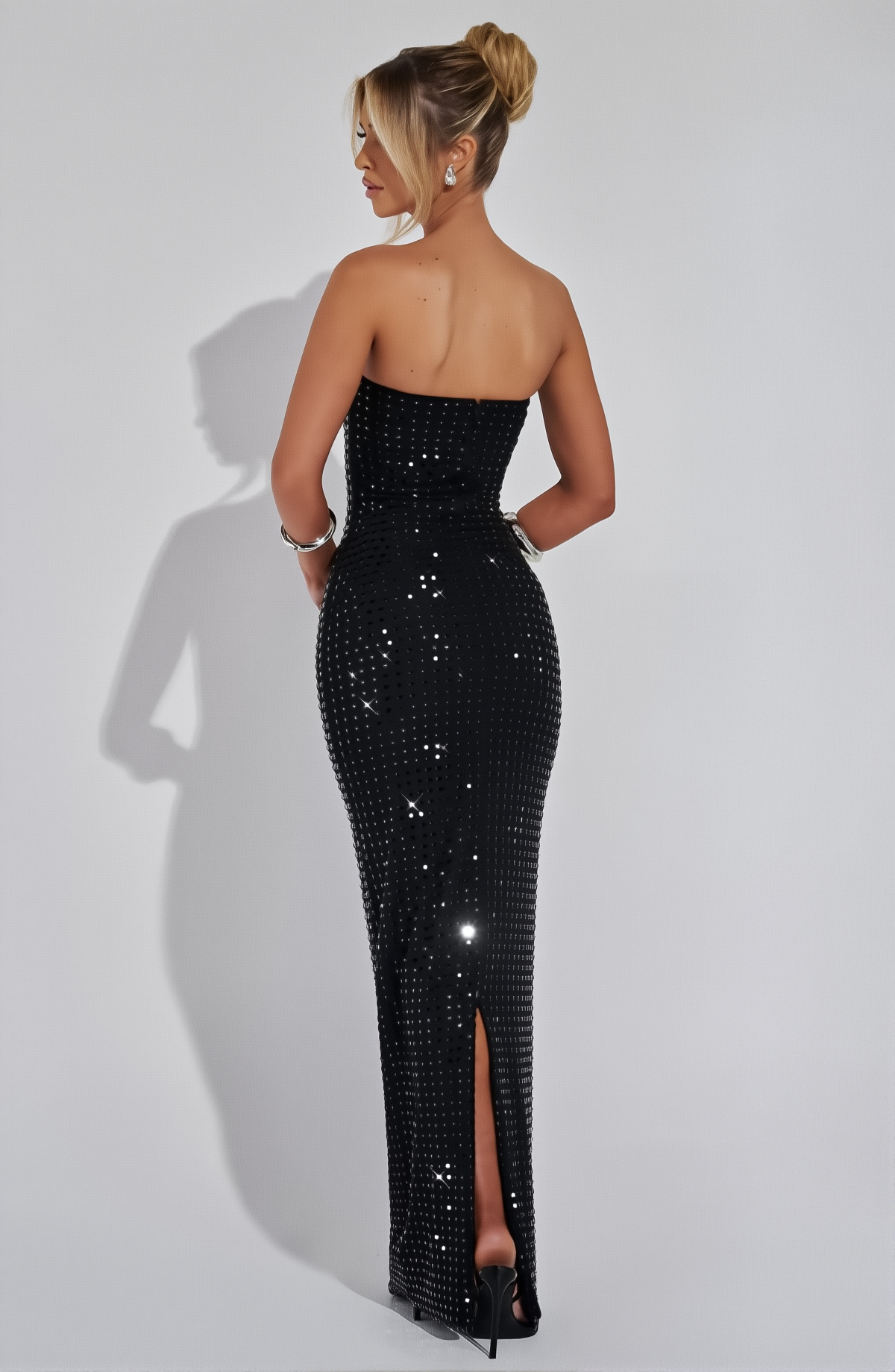Ana Sequin Maxi Dress