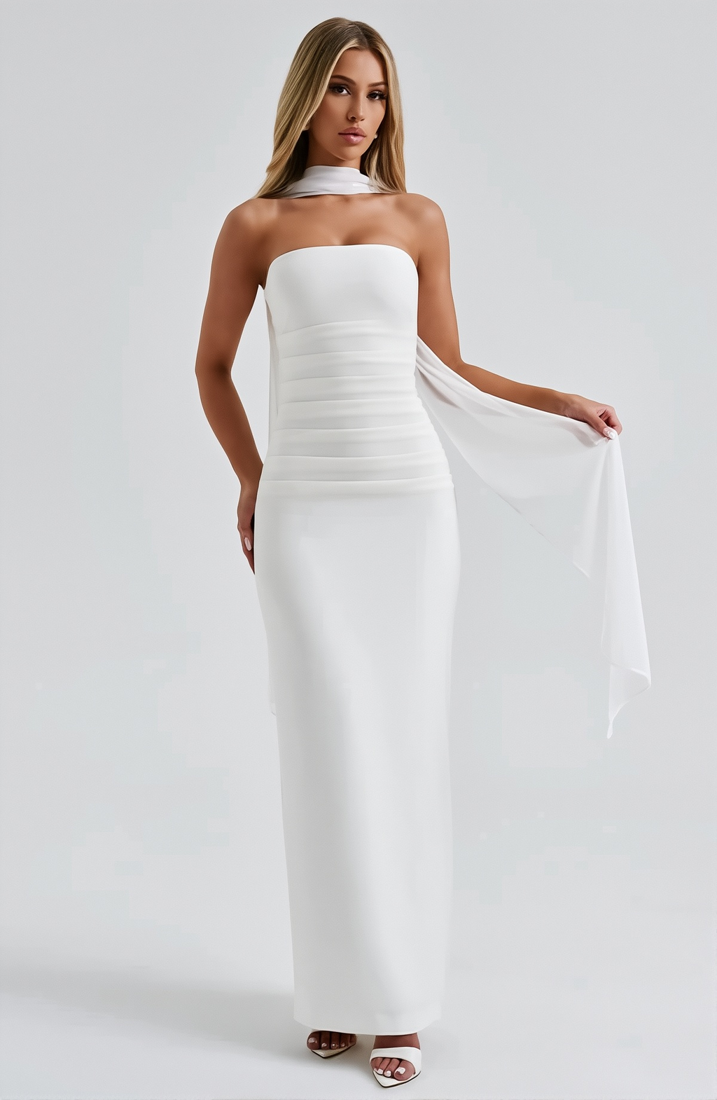 Seraphina Maxi Dress White