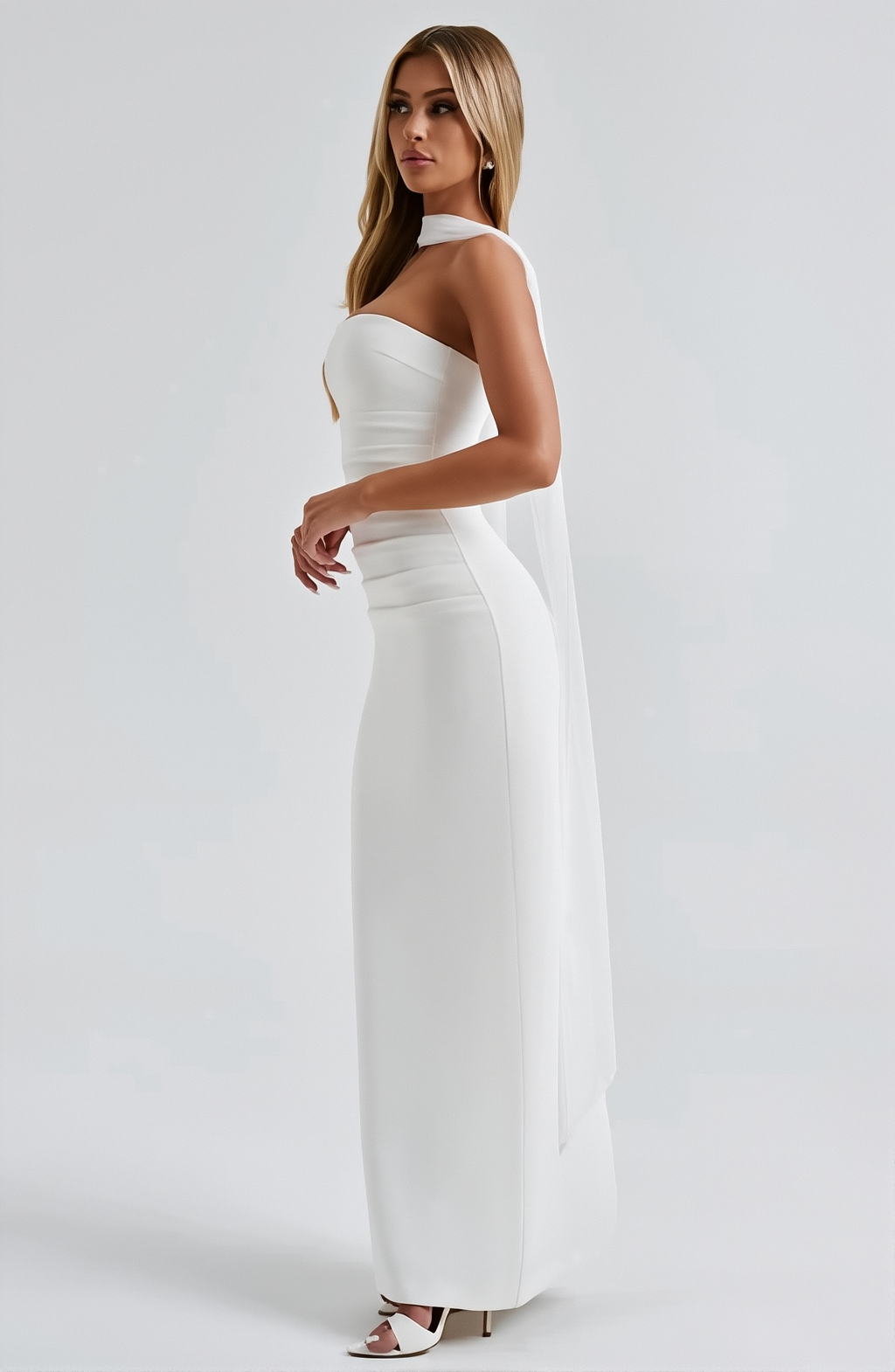 Seraphina Maxi Dress White