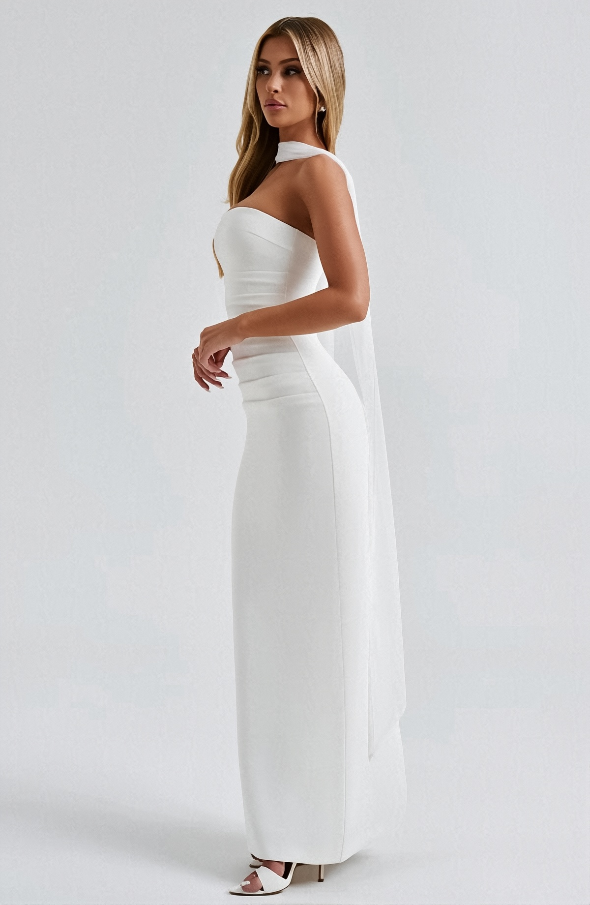 Seraphina Maxi Dress White