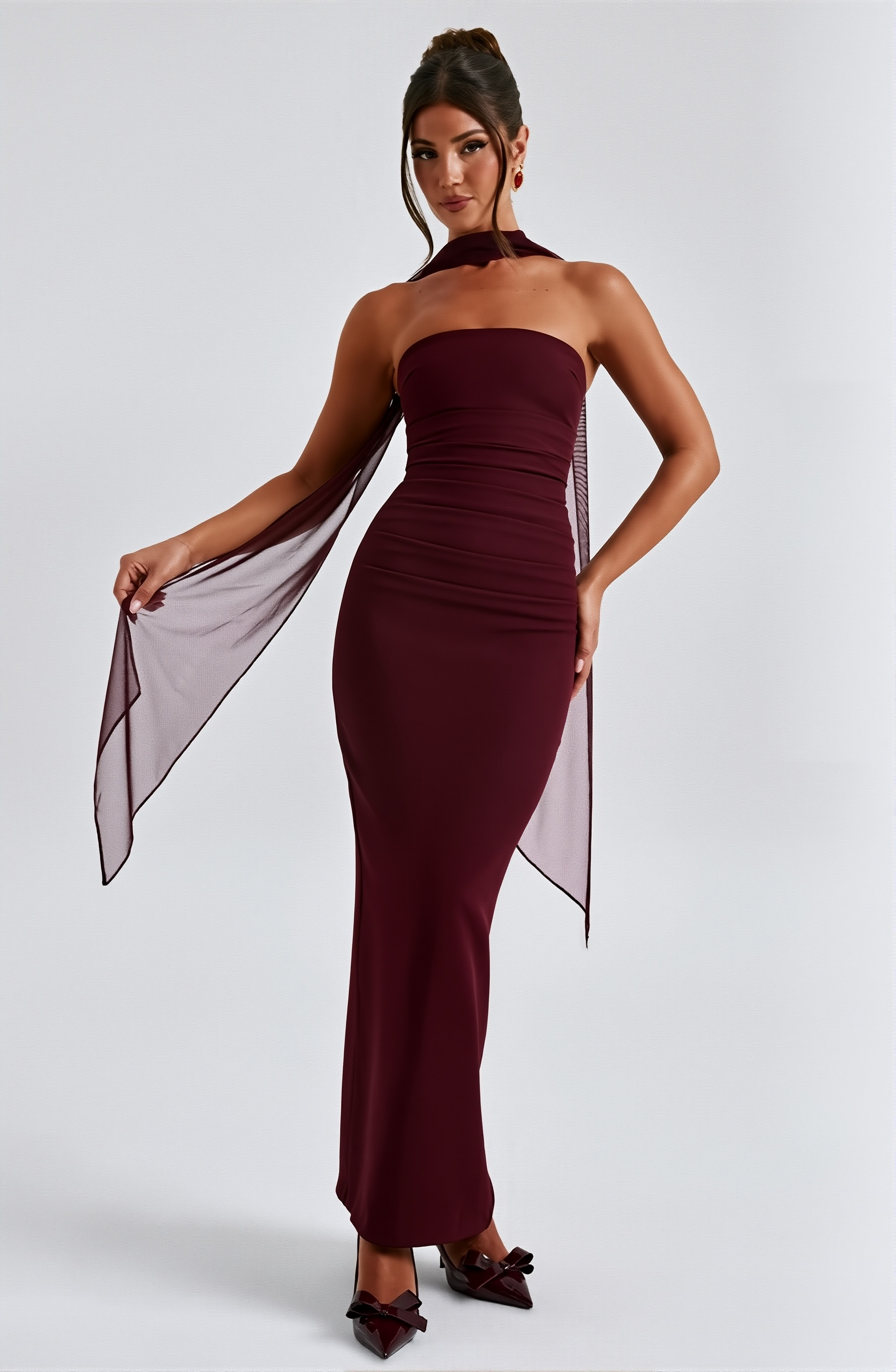 Seraphina Maxi Dress Red