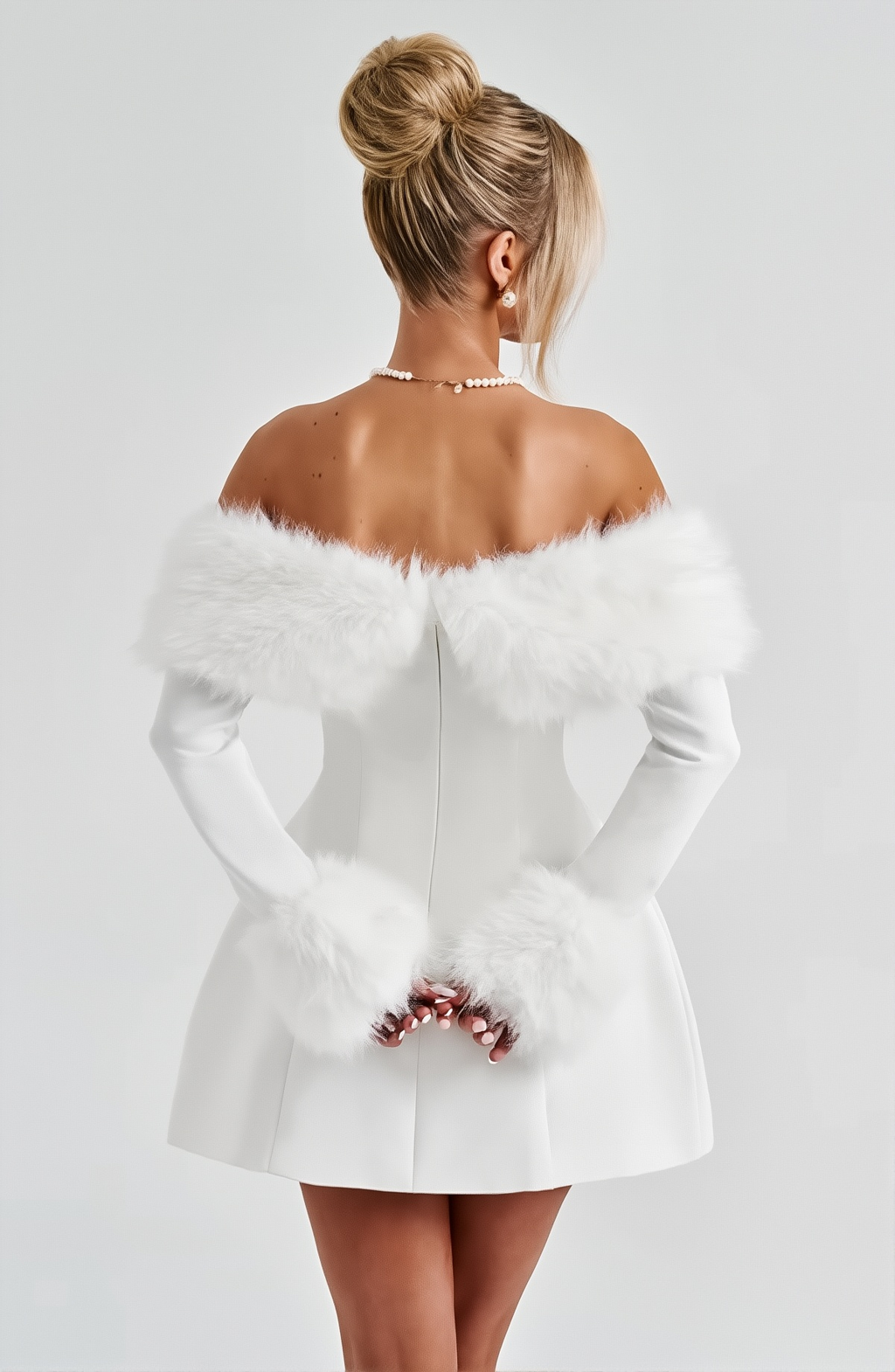 Aveline Mini Dress White
