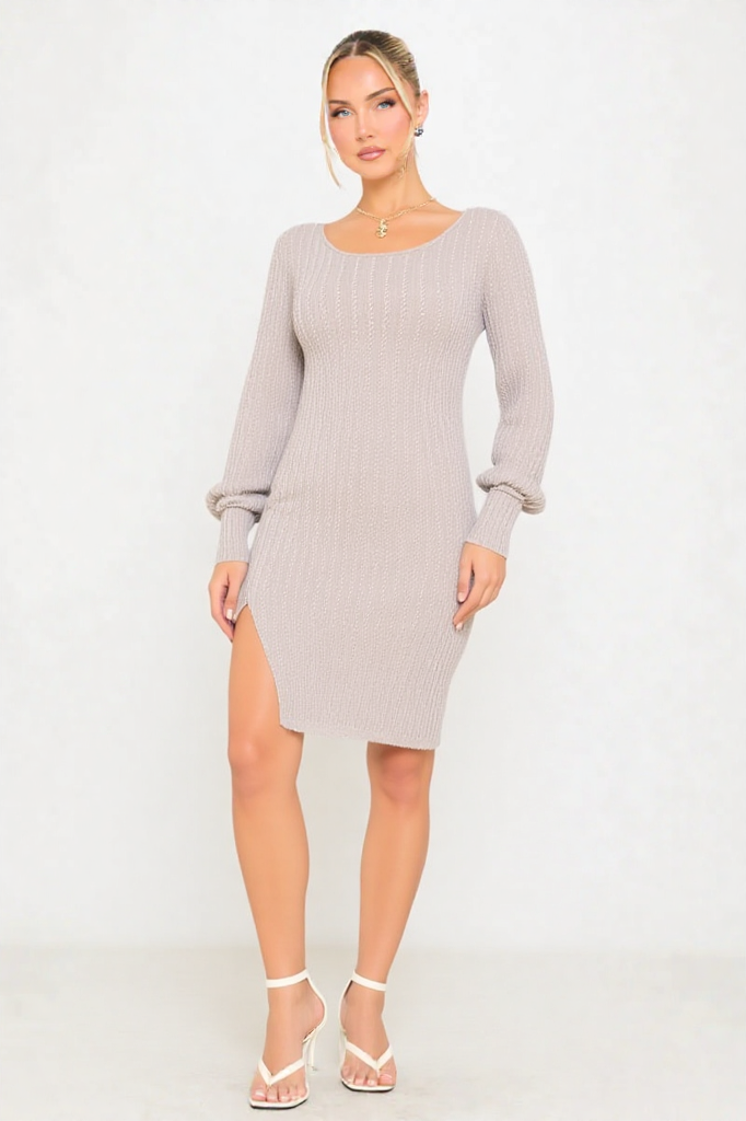 Cozy Luxe Knit Dress