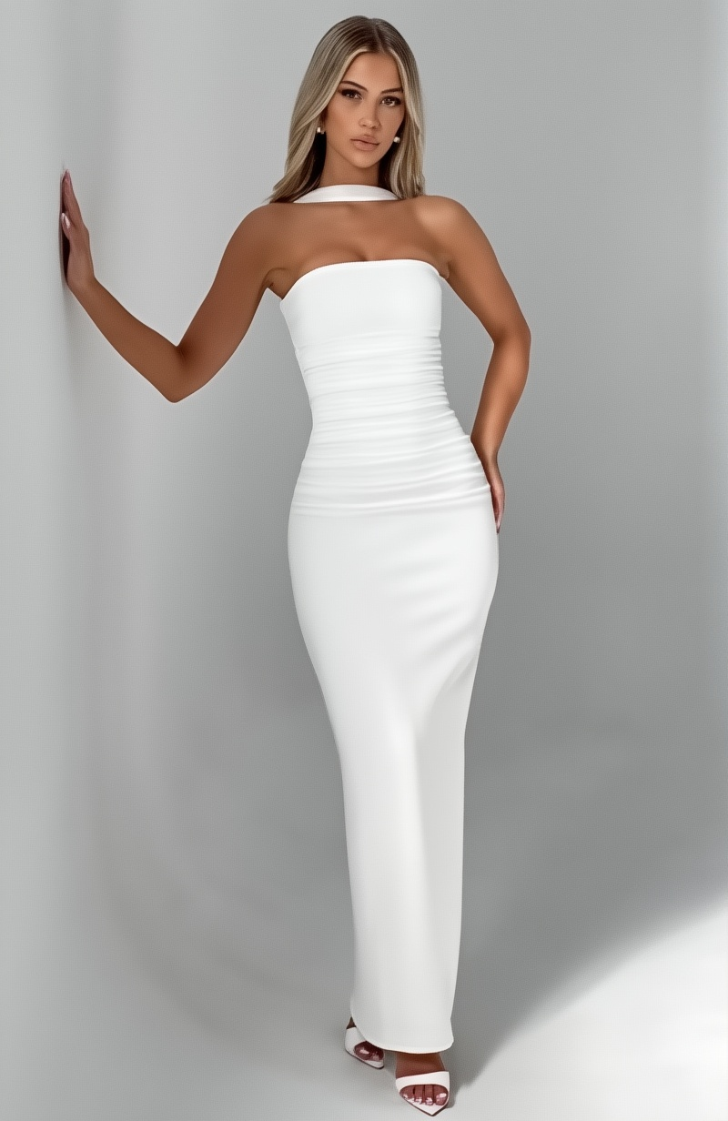 Seraphina Maxi Dress White
