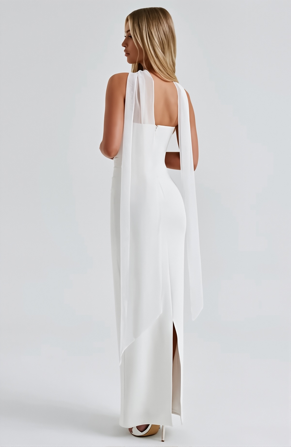 Seraphina Maxi Dress White