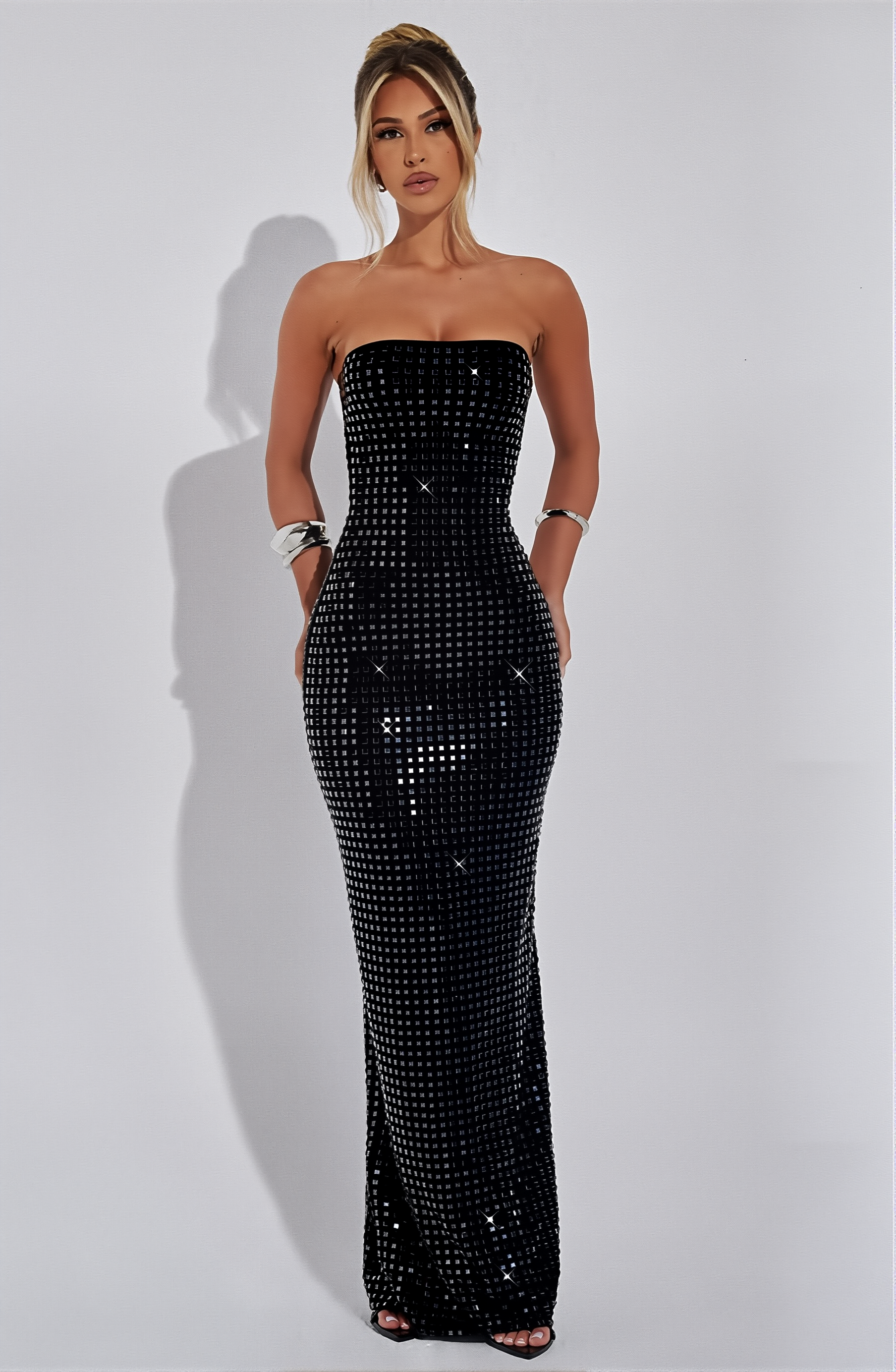 Ana Sequin Maxi Dress