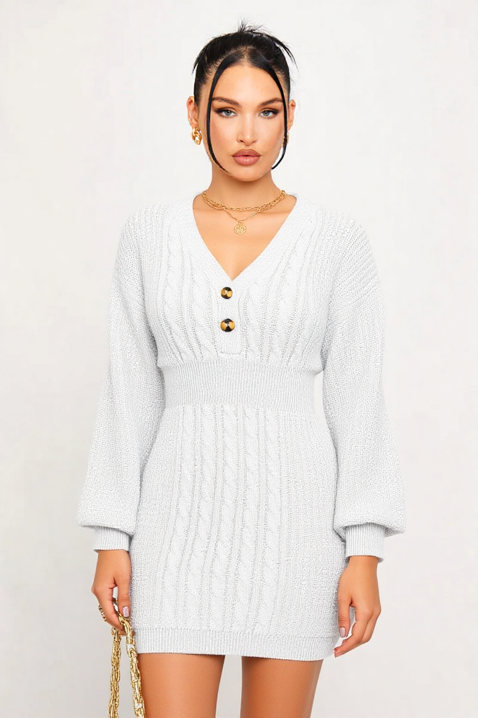 Blush Belle Knit Dress