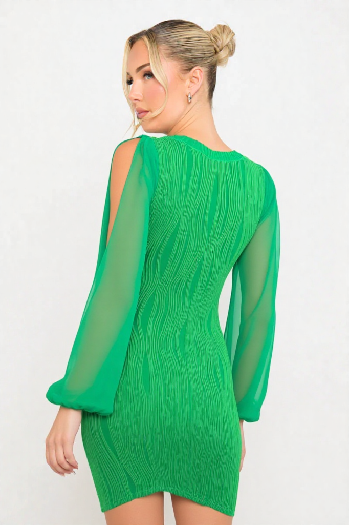 Emerald Allure Dress