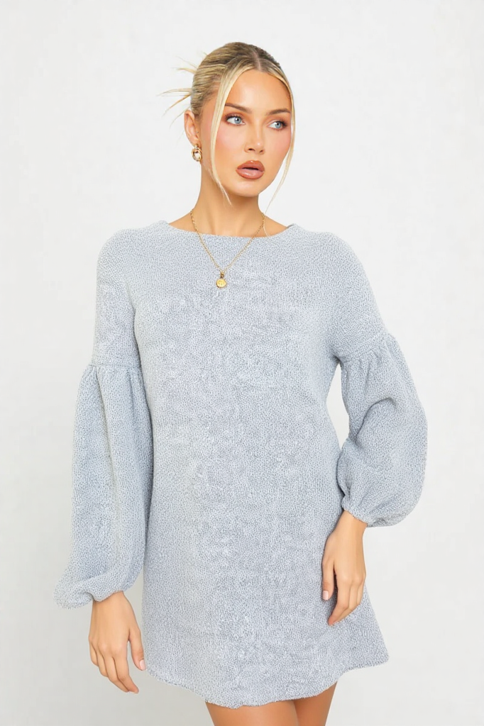 Cozy Charm Knit Dress