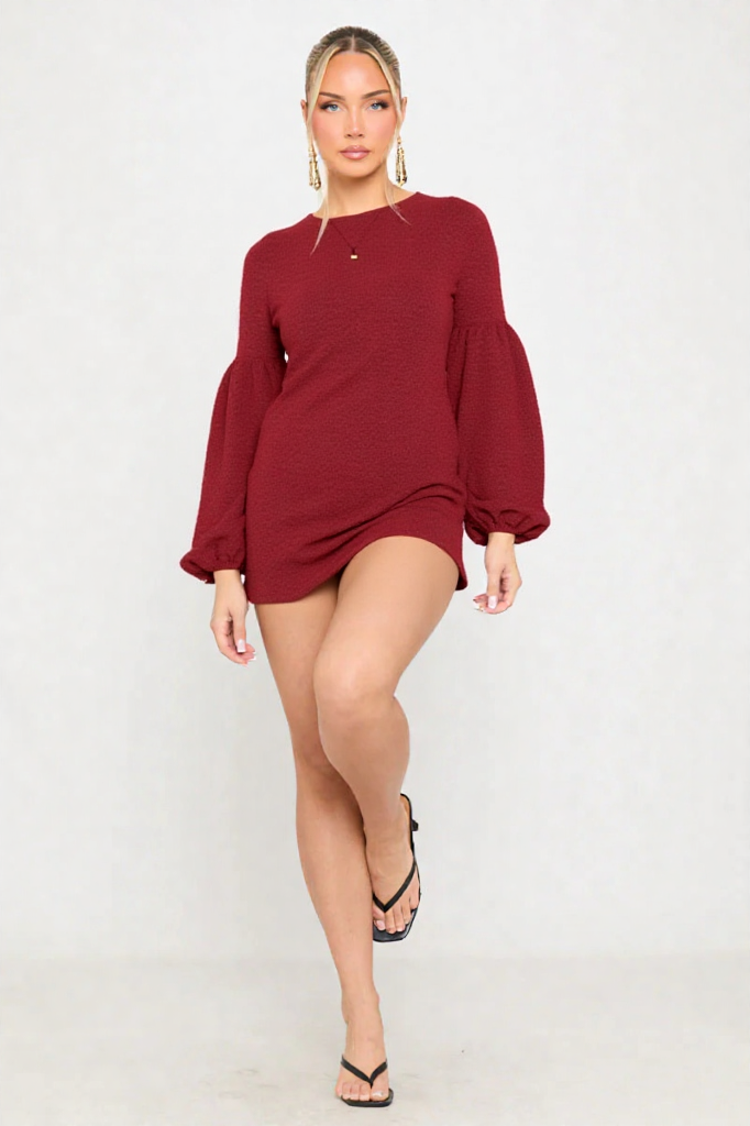 Cozy Charm Knit Dress