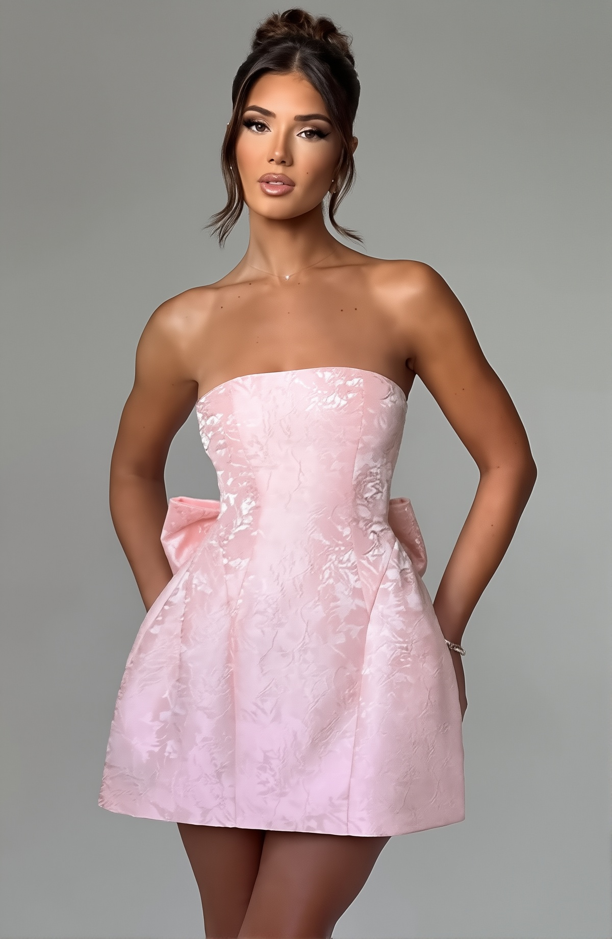 Aurelia Mini Dress Pink