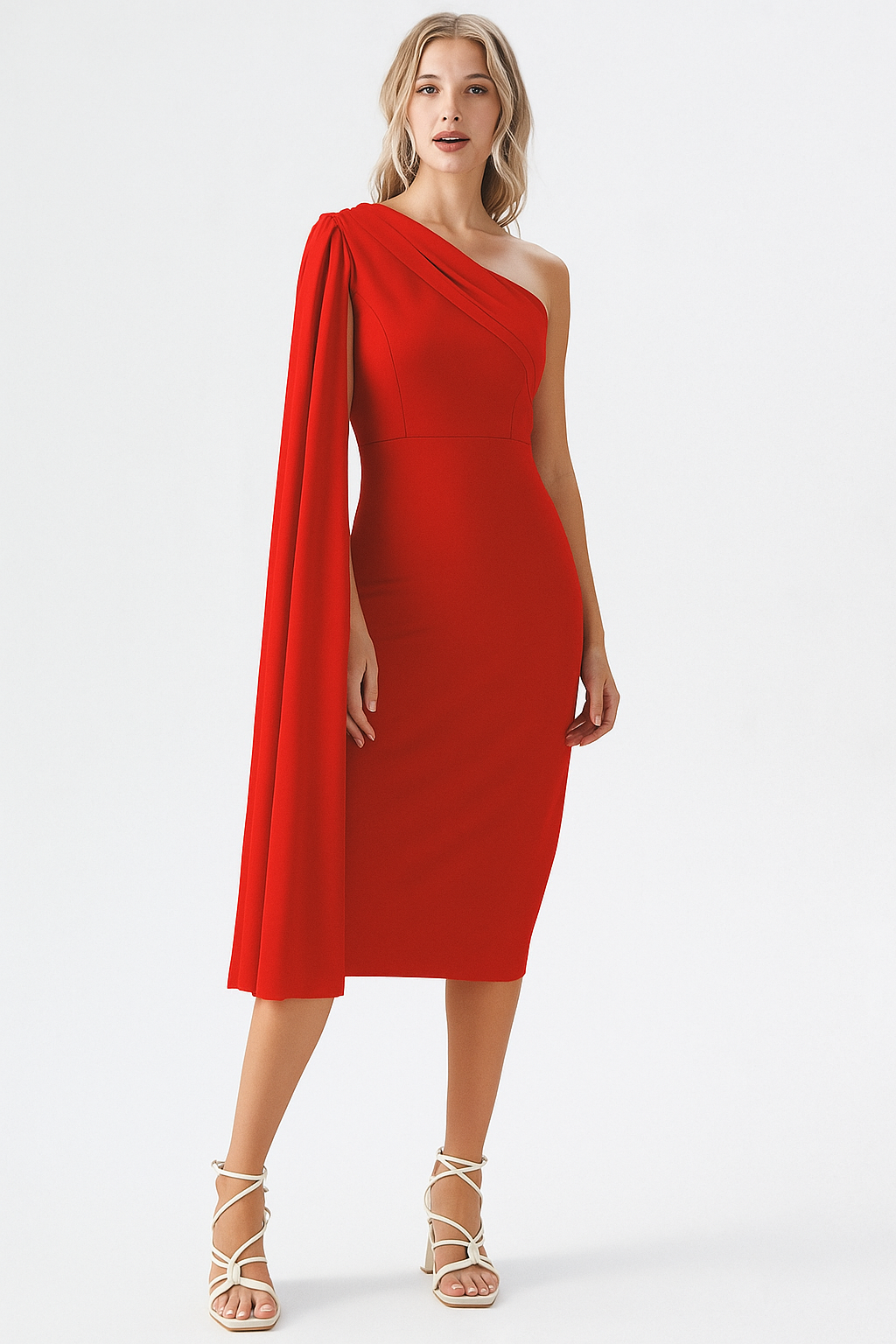 Chic One Shoulder Plus Size