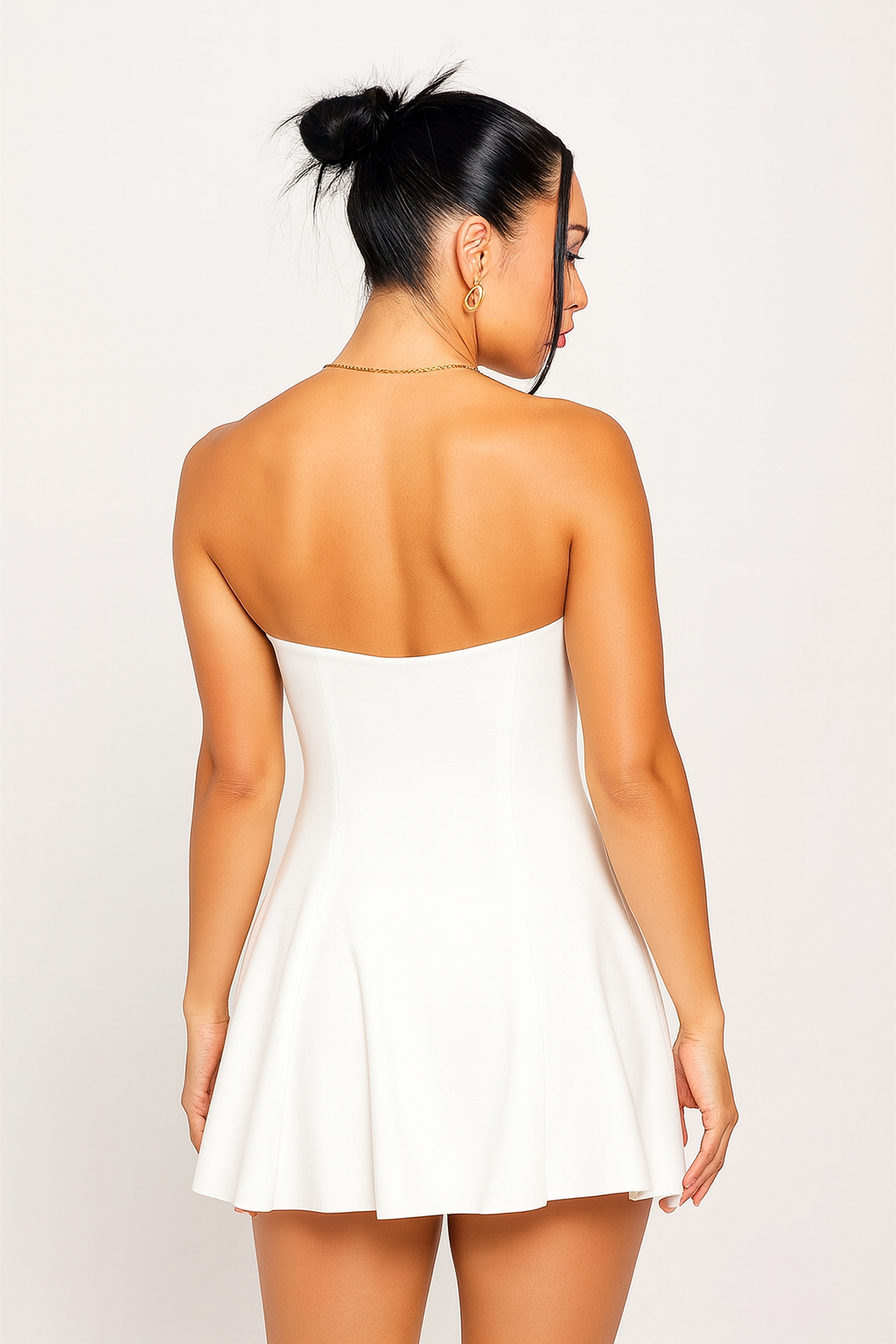 Strapless Mini Dress