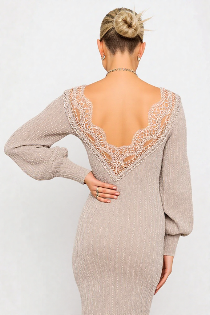Cozy Luxe Knit Dress
