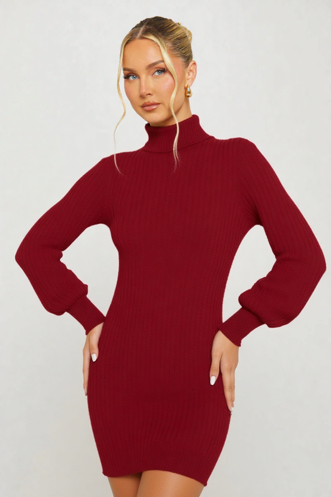 Ivory Luxe Knit Dress