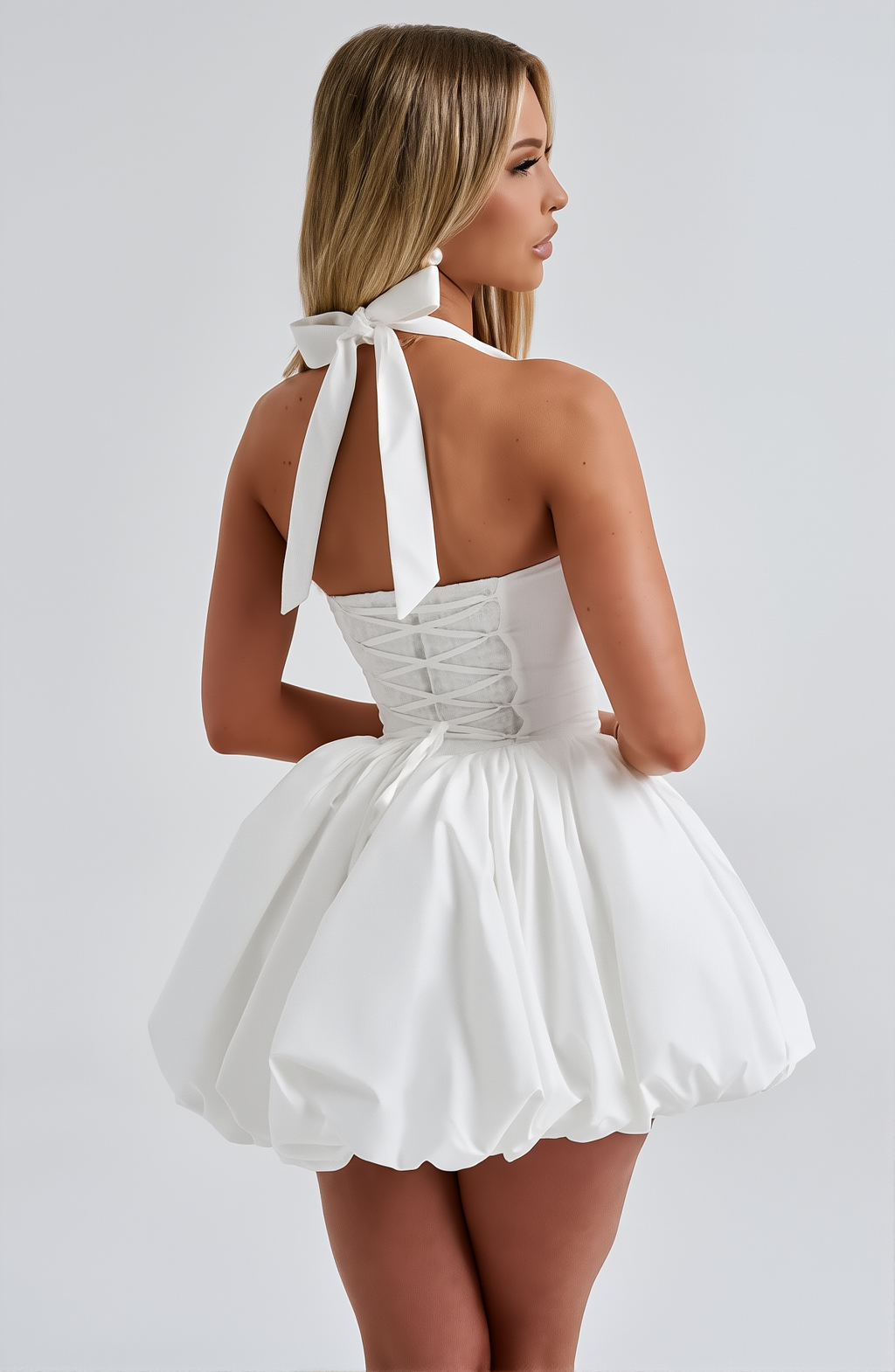 Vitória Bubble Mini Dress