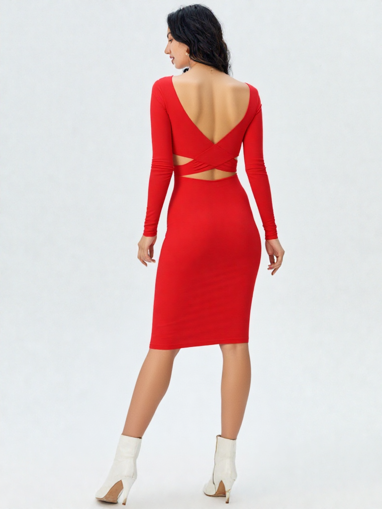 Vibrant Nightlife Dress