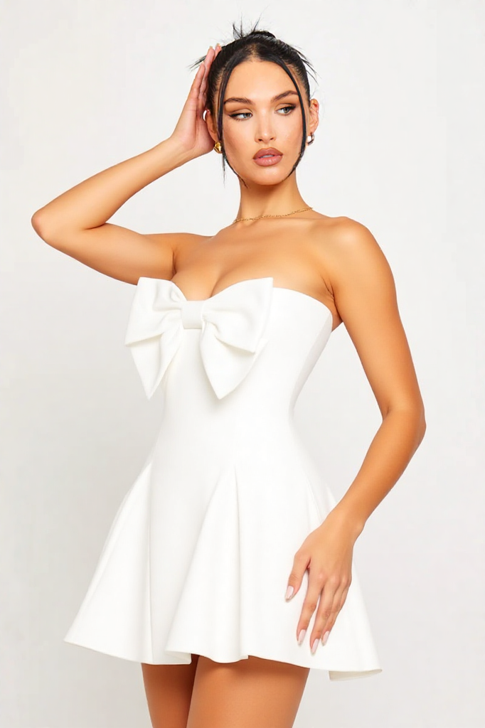Strapless Mini Dress