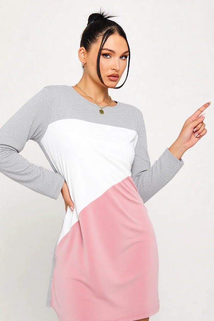 Long Sleeve Knit Dress