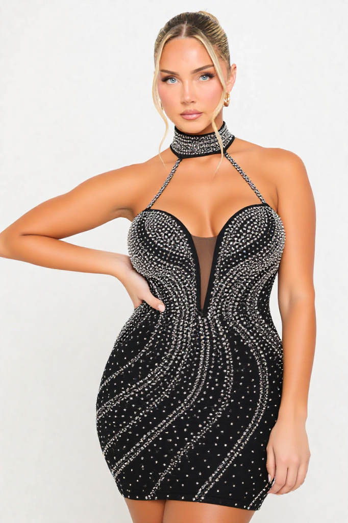 Hot Drilling Dress
