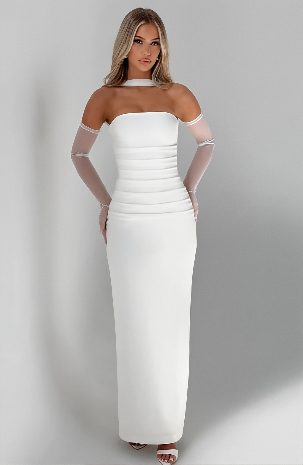 Seraphina Maxi Dress White