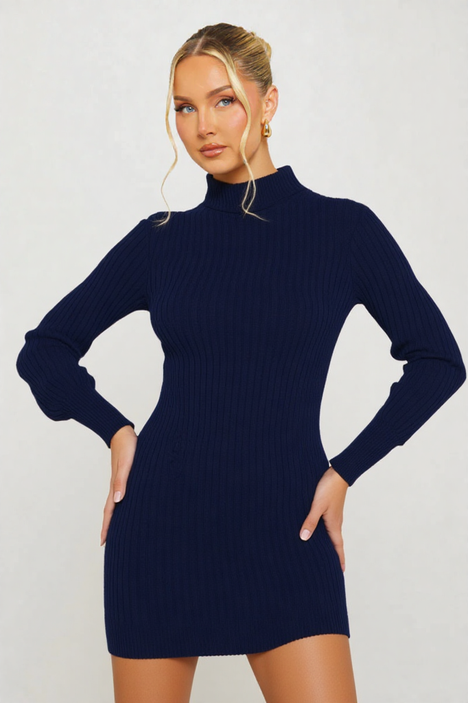 Ivory Luxe Knit Dress