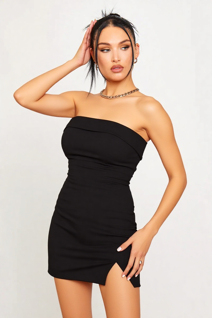 Midnight Allure Tube Dress