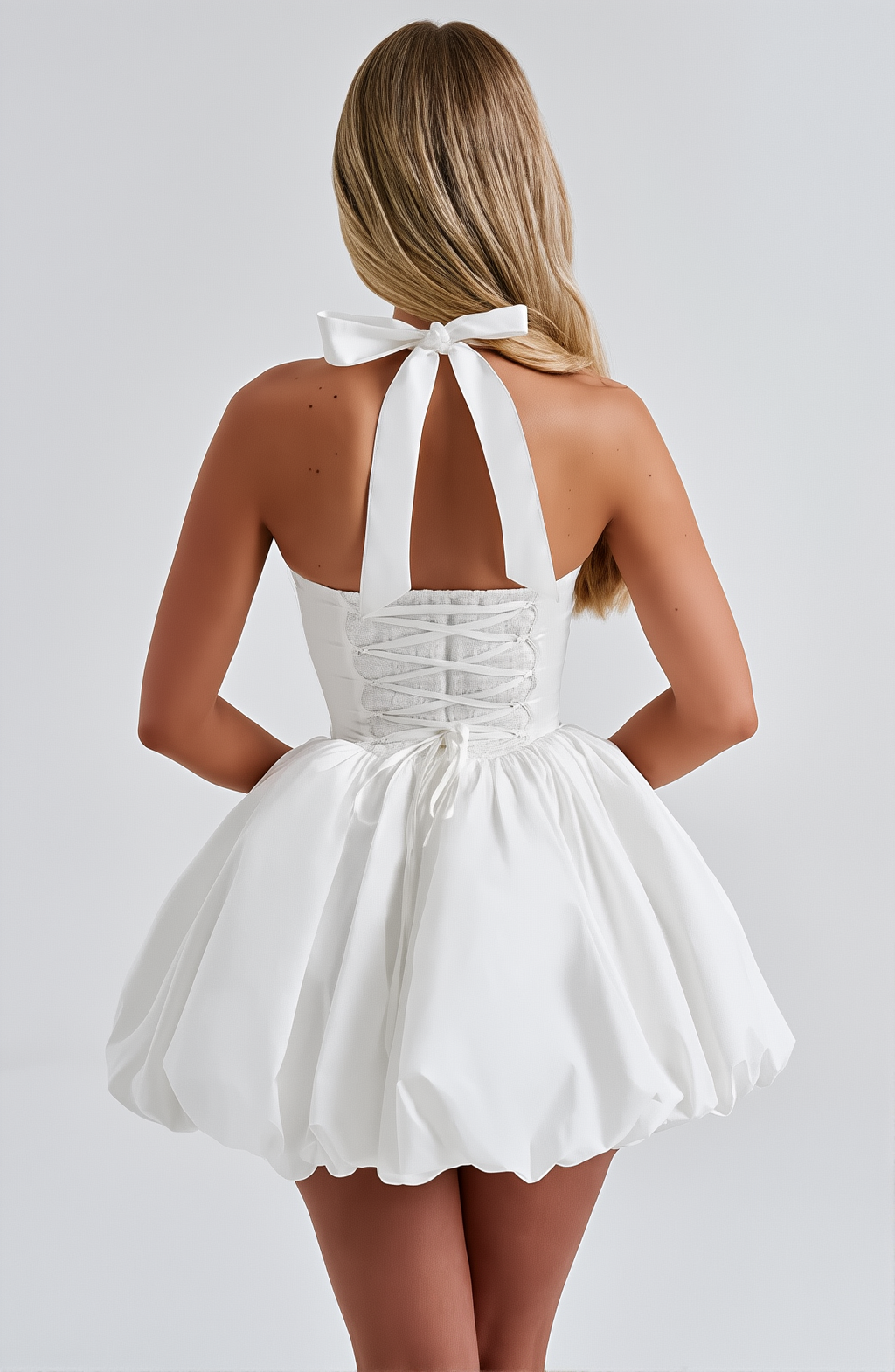 Vitória Bubble Mini Dress