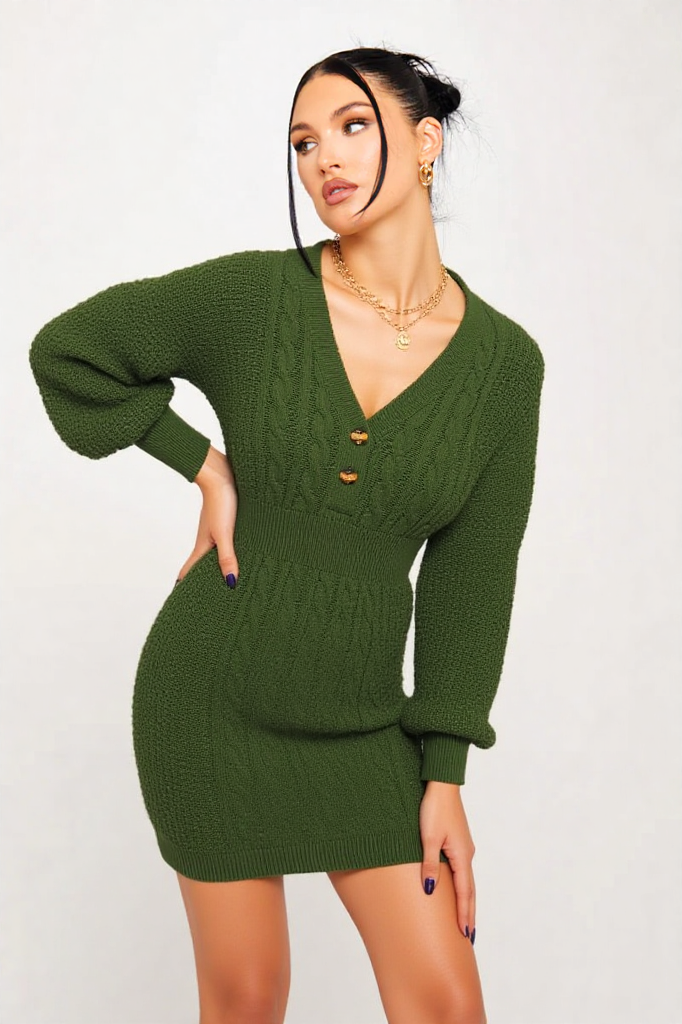 Blush Belle Knit Dress