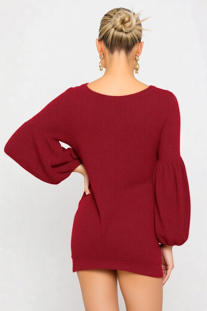 Cozy Charm Knit Dress