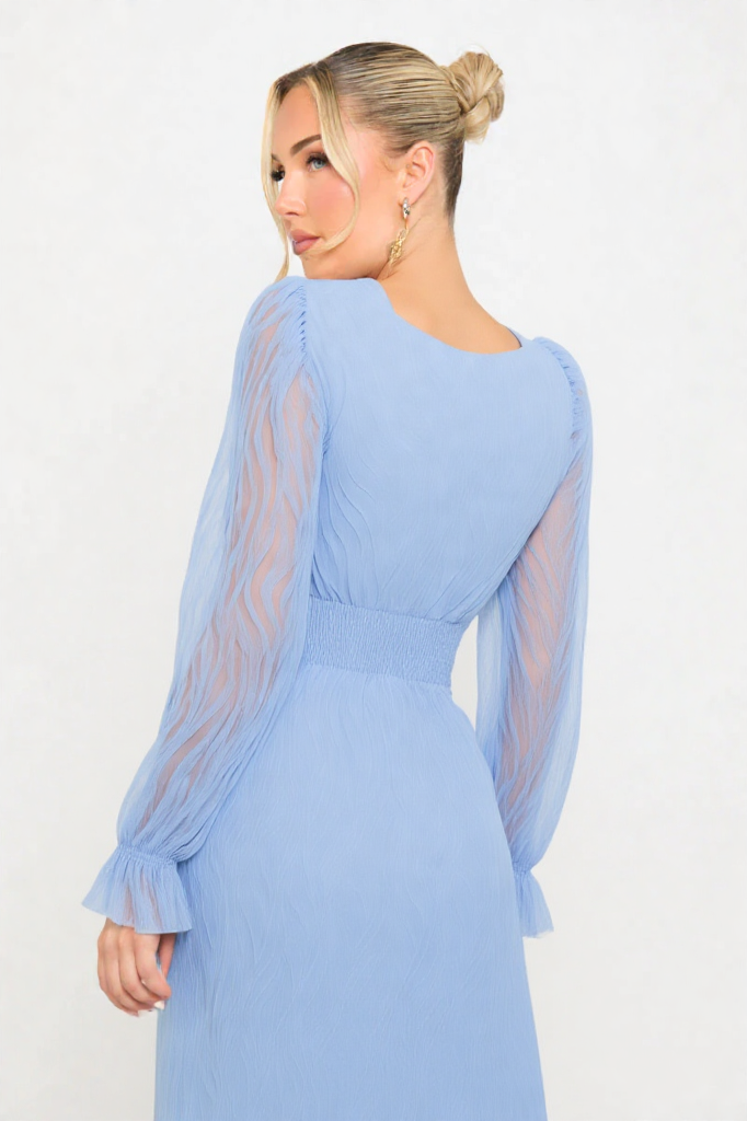 Celeste Grace Jacquard Maxi Dress