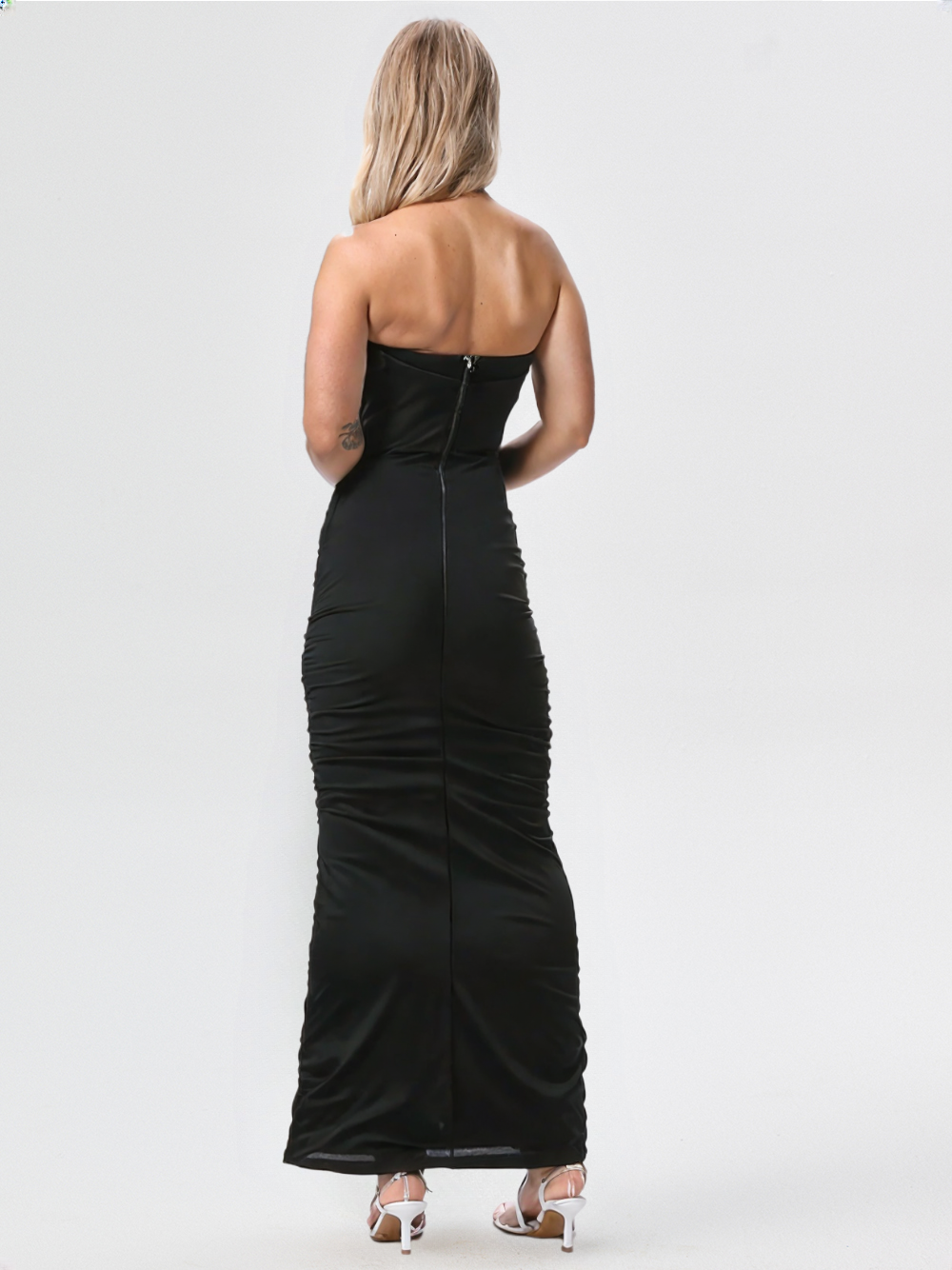 Navel Show Tube Dress