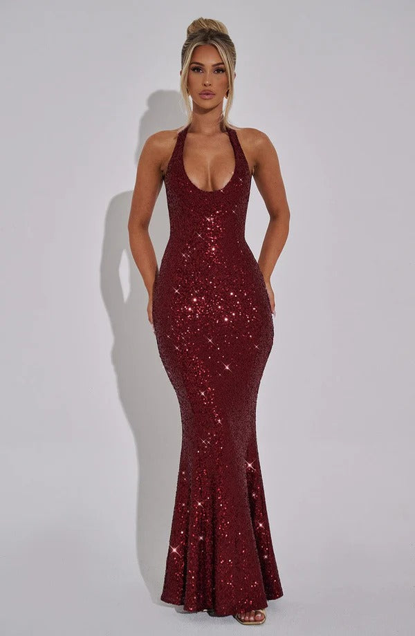 Ruby Serenade Gown Dress