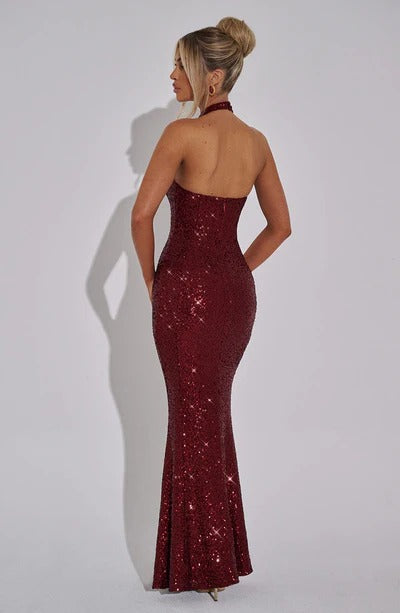 Ruby Serenade Gown Dress