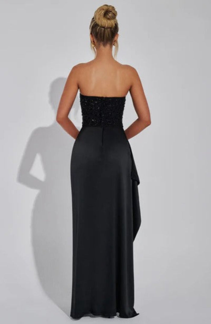 Spring Elegance Split Dress