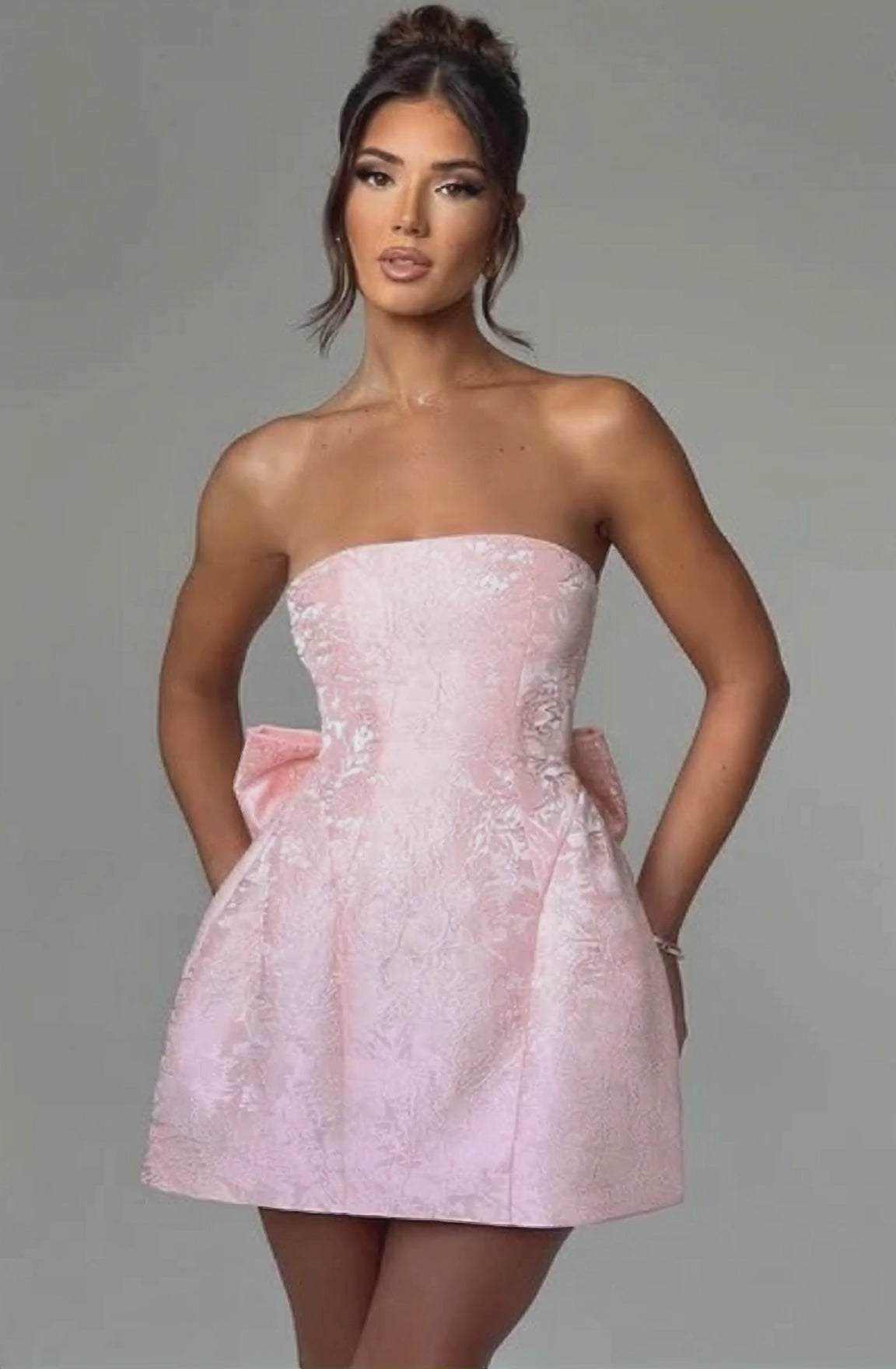 Aurelia Mini Dress Pink