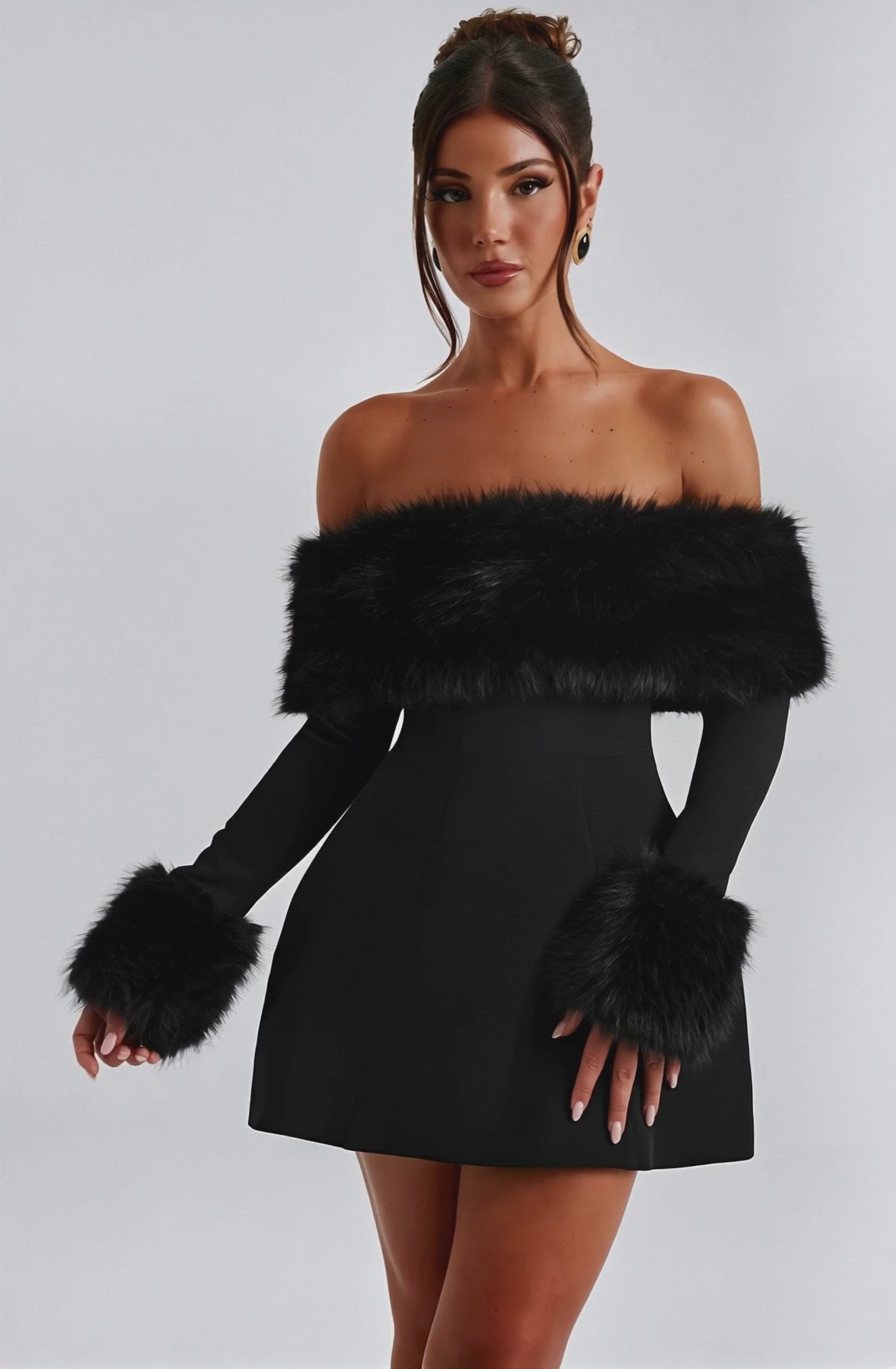 Aveline Mini Dress Black